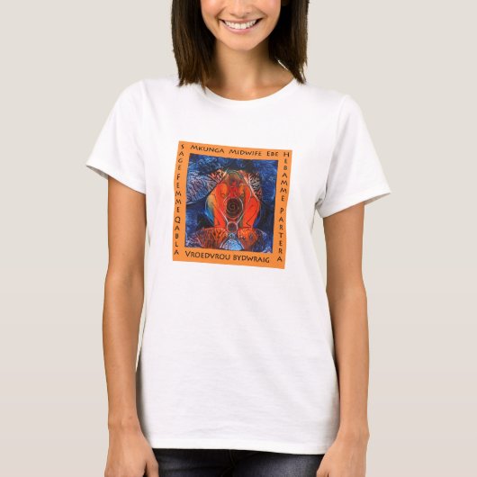 T-shirt voor de pleitbezorger van de vrouw (Voorkant)