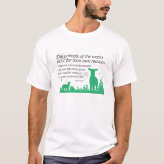 T-shirt voor de rechten van dieren