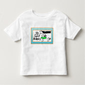 T-shirt voor de surf van Toddler (Voorkant)
