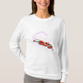 T-shirt voor de vrouw : muziekliefde