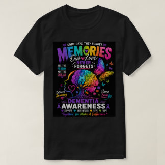 T-shirt voor dementiebewustzijn Memories