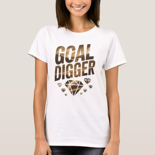 T-shirt voor doelgravers (Voorkant)