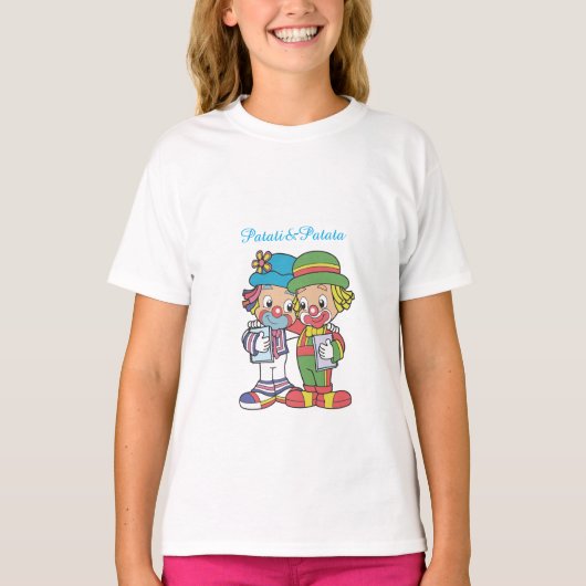t-shirt voor duo clown (Voorkant)