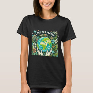 T-shirt voor Earth Day - Liefde voor onze planeet