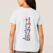 T-Shirt voor echte Amerikaanse jongens (Achterkant)