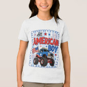 T-Shirt voor echte Amerikaanse jongens (Voorkant)