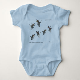 T-shirt voor een babyjongen / dinosaurus