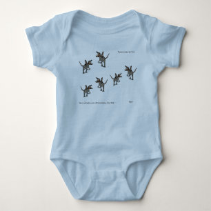 T-shirt voor een babyjongen / dinosaurus