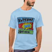 T-shirt voor een geweldige vader (Voorkant)