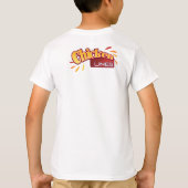 T-shirt voor eenmalig gebruik met logo (Achterkant)