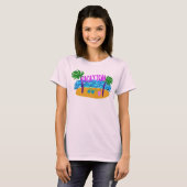 T-shirt voor eilandvakantie (Voorkant volledig)