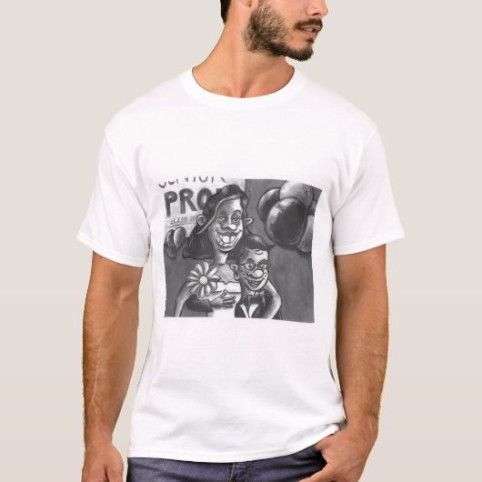 T-shirt voor eindexamenfeest (Voorkant)