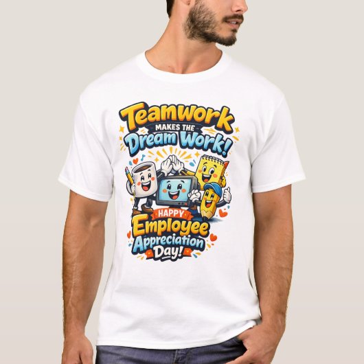 T-shirt voor Employee Appreciation Day (Voorkant)