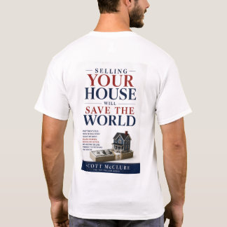 T-shirt voor- en achterkant - Save the World