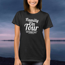 T-shirt voor familie op vakantie