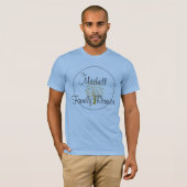 T-shirt voor familiereünie (Voorkant volledig)