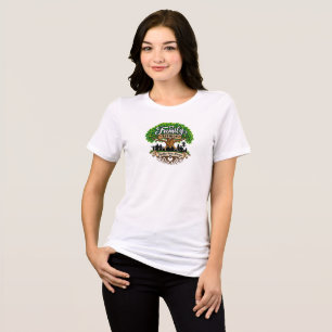 T-shirt voor familiereünie Familieboom Samen