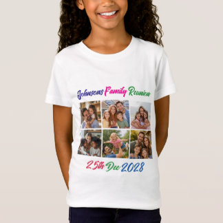 T-shirt voor familiereünie met meerdere generaties