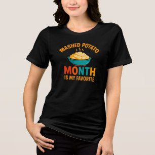 T-shirt voor fans van de maand van de gepureerde a