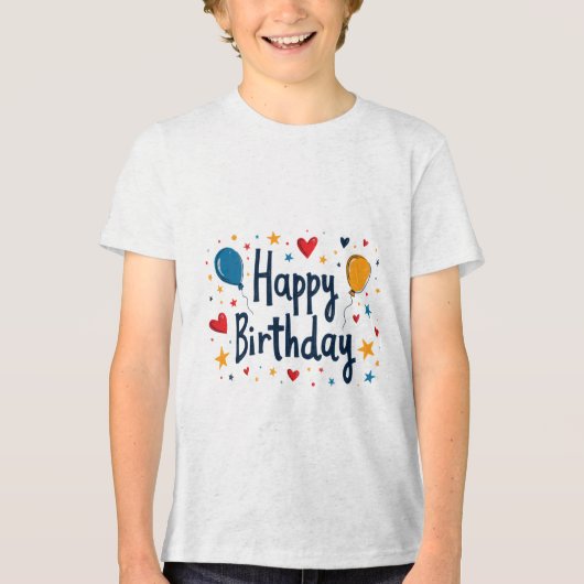 T-shirt voor feest (Voorkant)