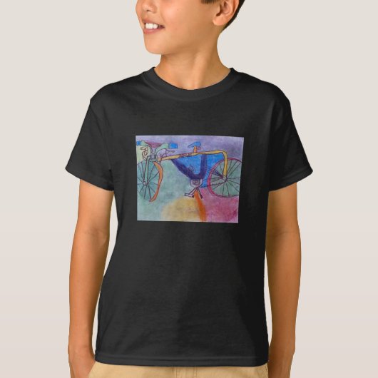T-shirt voor fietsen (Voorkant)