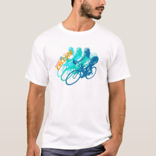 T-shirt voor fietskunst. Volledig ! Info hieronder