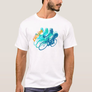 T-shirt voor fietskunst. Volledig ! Info hieronder