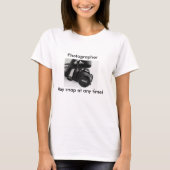 T-shirt voor foto's (Voorkant)