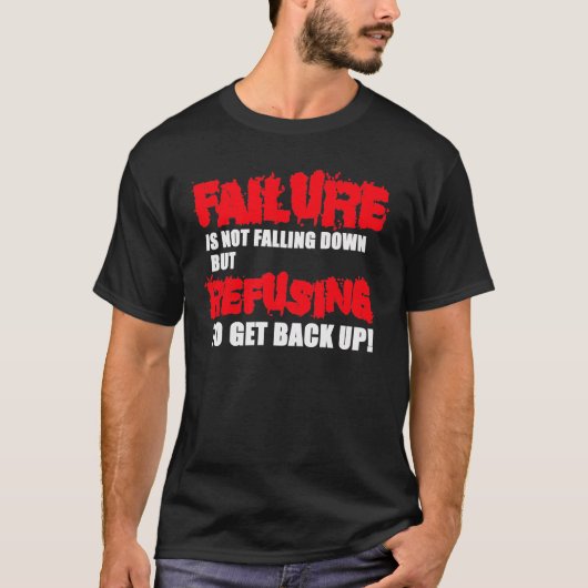 T-shirt voor foutmelding (Voorkant)