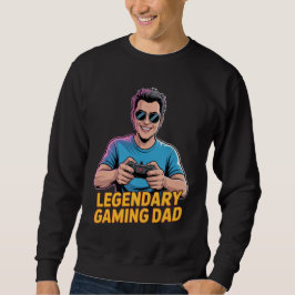 T-shirt voor gamer papa Legendarische Gamer Vader