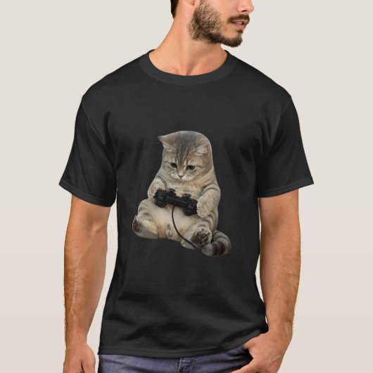 T-shirt voor gamers. (Voorkant)