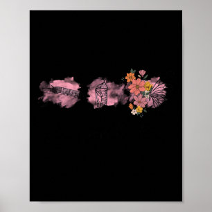 T-shirt voor geestelijke gezondheid geeft u zelfve poster