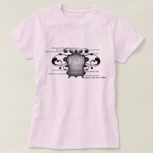 T-shirt voor gelovige vrouwen (Design voorkant)