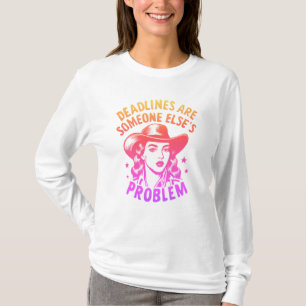 T-shirt voor gepensioneerde office manager Kado vo