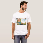 T-shirt voor gepensioneerde opa (Voorkant volledig)