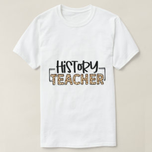 T-shirt voor Geschiedenisleraar