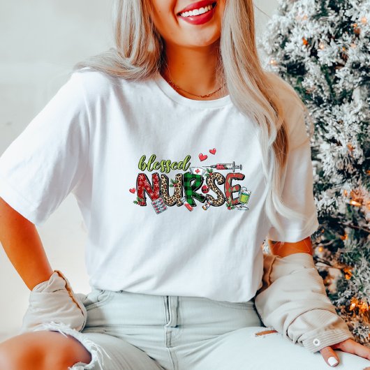 T-shirt voor gezegende verpleegster