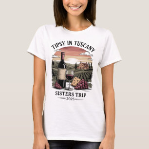 T-shirt voor Groepsreis naar Toscane – Voeg Zin en