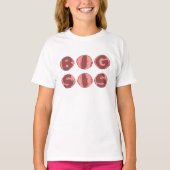 T-shirt voor grote zus kids (Voorkant)