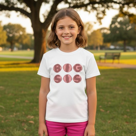 T-shirt voor grote zus kids