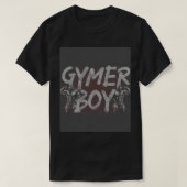 T-shirt voor GYM jongen en meisje. (Design voorkant)