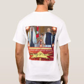 T-shirt voor harmonie en menselijkheid (Achterkant)