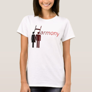 T-shirt voor harmonieus stel