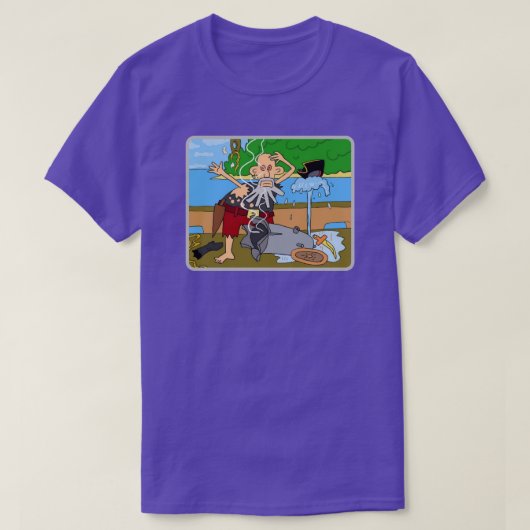 t-shirt voor hem door dalDesignNZ (Design voorkant)