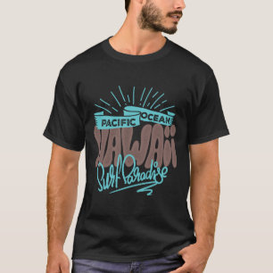 T-shirt voor heren. Hawaï Surf paradise.
