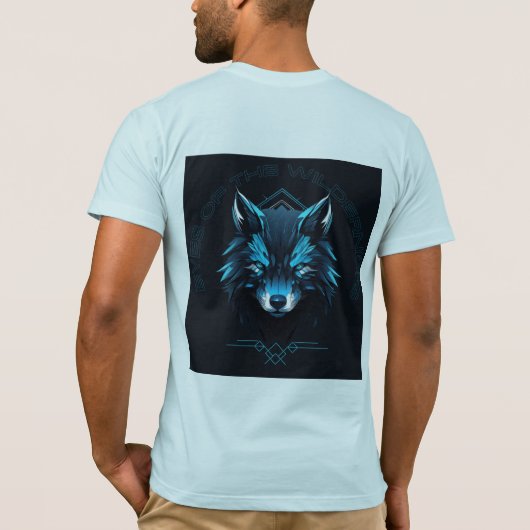 T-shirt voor heren modekleding (Achterkant)