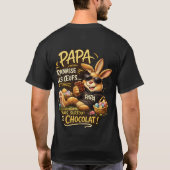 T-shirt voor heren Team Chocolat (Achterkant)