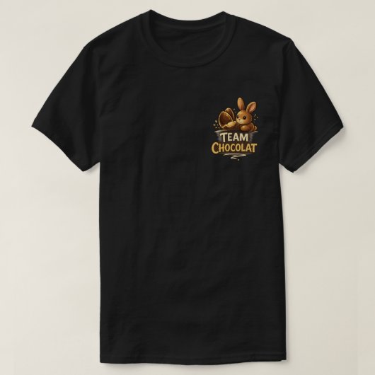 T-shirt voor heren Team Chocolat (Design voorkant)