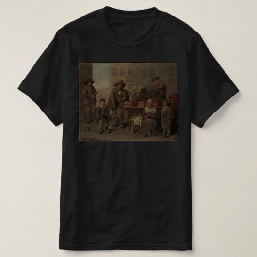 T-shirt voor heren - The Baker's Cart Jean (Design voorkant)