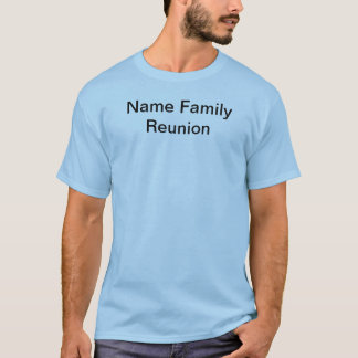 T-shirt voor heren voor familiebijeenkomst